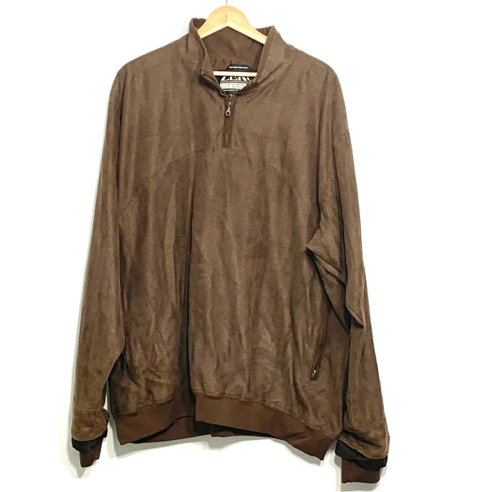 Golf Jacket Zero Restriction Herringbone Microfib… - image 2